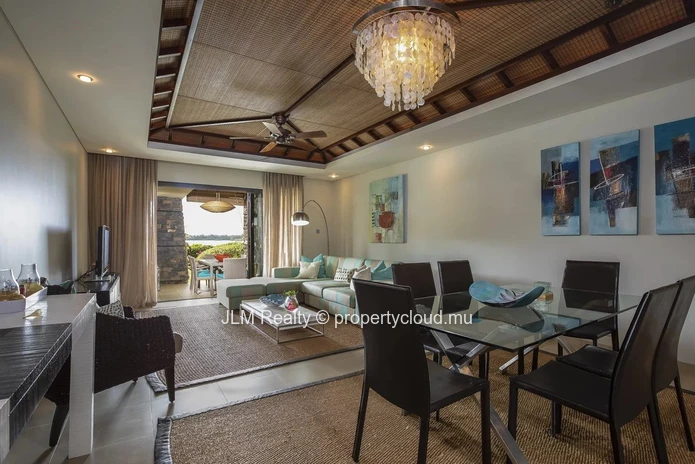 Appartement vue mer à vendre dans un domaine golfique sur la côte est de l’Île Maurice