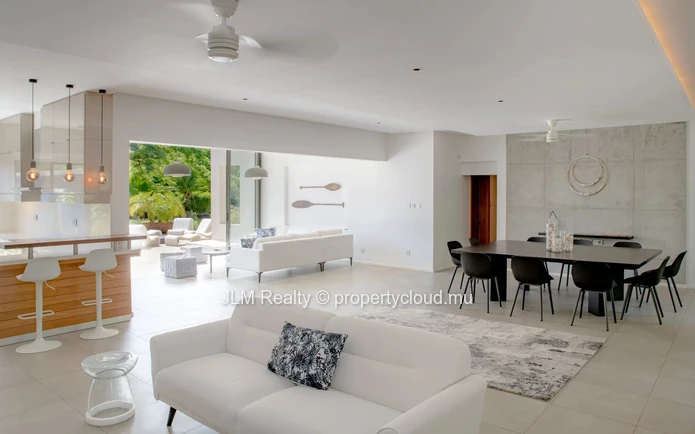 Elegant Balinese Villa with a Stunning Pool for Sale on the East Coast of Mauritius.