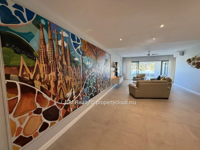 Spacieux appartement 3 chambres en suite avec grande terrasse, Rivière Noire, Maurice
