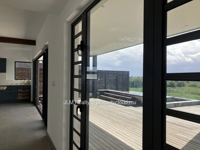 For Sale in St Antoine, Mauritius : Seafront Penthouse, 3 Bedrooms