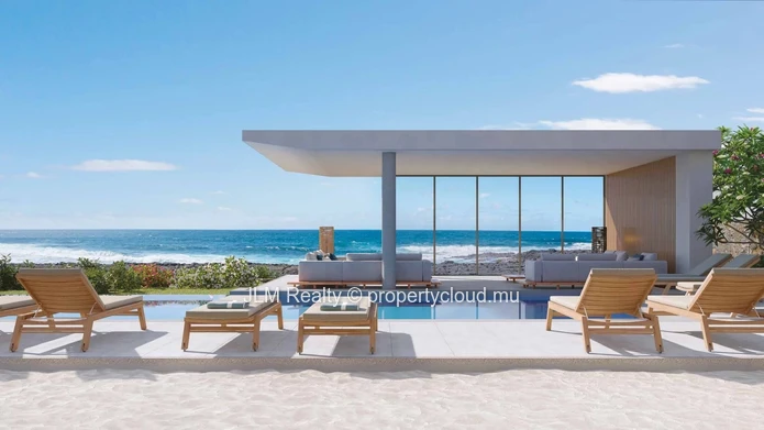 À vendre : Appartement contemporain pieds dans l'eau à Poste Lafayette, Île Maurice