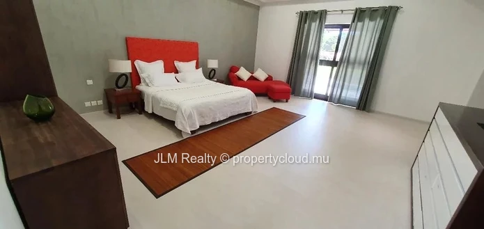 5-bedroom luxury villa for sale at the Tamarina Golf Estate in Tamarin, Mauritius