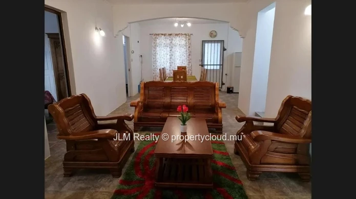For Rent: Furnished 2-Bedroom House with Garden and Parking, Cascavelle, Mauritius