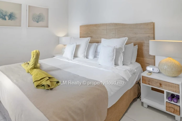 Appartement à louer à Cap Malheureux, Île Maurice – Résidence pieds dans l’eau avec vue sur la mer et les îles du Nord