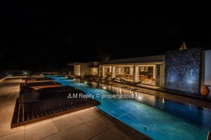 Exceptional Villa with Panoramic View and 25 meter Swimming Pool for Sale in Black River, Mauritius
