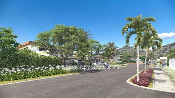 Luxury villa for sale in a new prestigious resort in Tamarin, Mauritius