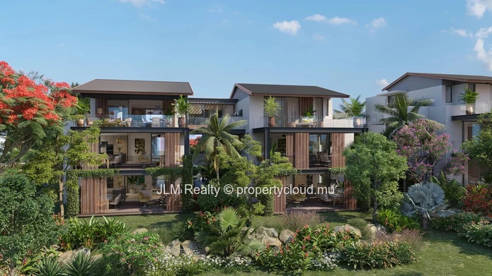 Penthouse 3 chambres à vendre à Beau Champ, Île Maurice – Dernier étage, grandes terrasses et cadre de vie nature
