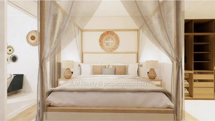 À vendre – Appartement de luxe en rez-de-chaussée avec piscine privée, au sein d’une résidence pied dans l’eau à Bala...