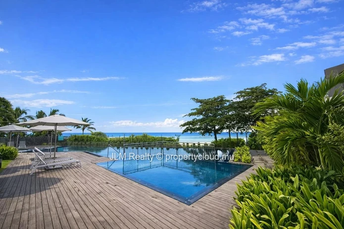 Elegant Beachfront Apartment for Rent in Pointe aux Piments, Mauritius