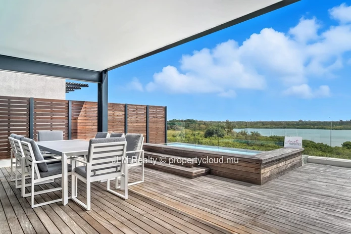 Sea View Penthouse for Rent in St Antoine, Mauritius