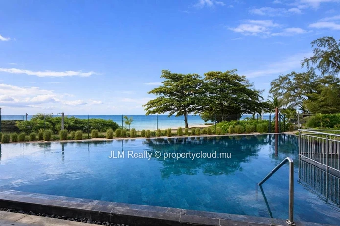 Elegant Beachfront Apartment for Rent in Pointe aux Piments, Mauritius
