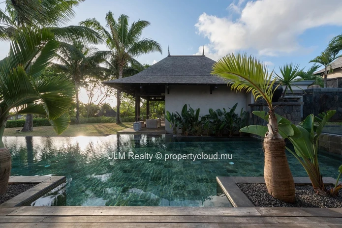 Luxury Balinese Villa with Sea Views, Beach Access and 5-Star Resort Benefits for Sale in Bel Ombre, Mauritius