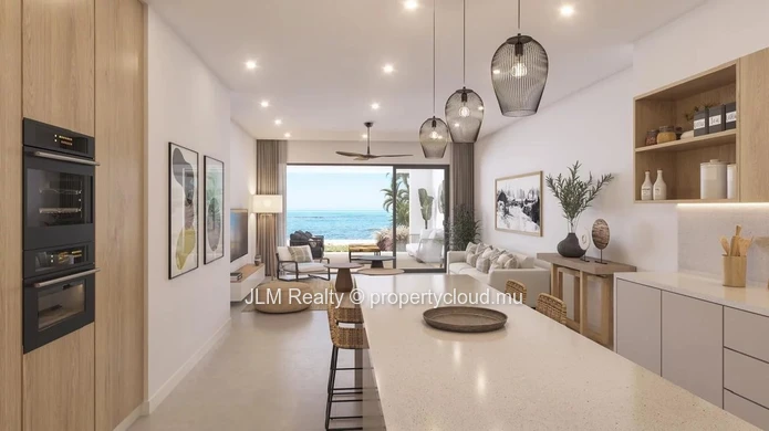 À vendre – Appartement d’exception pieds dans l’eau à Tamarin, Ile Maurice