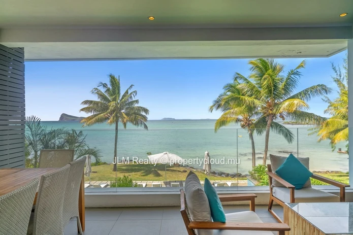 Appartement à louer à Cap Malheureux, Île Maurice – Résidence pieds dans l’eau avec vue sur la mer et les îles du Nord