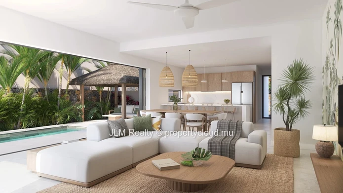 For Sale?– Elegant Contemporary Garden Villa in a Secure Estate, Calodyne, Mauritius