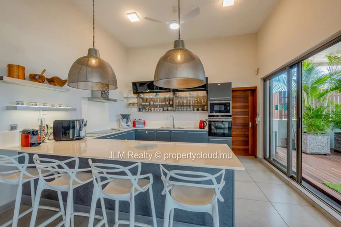 For Sale in Tamarin, Mauritius: Penthouse with Panoramic Sea View and Private Pool
