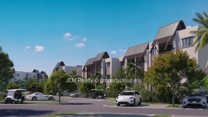Appartement 1 chambre avec terrasse à vendre à Haute Rive – Résidence haut de gamme sur la côte nord-est de l’île Mau...