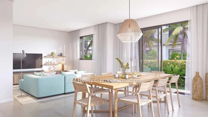 À vendre : Appartement contemporain en rez-de-chaussée entre mer et nature à Poste Lafayette, Île Maurice