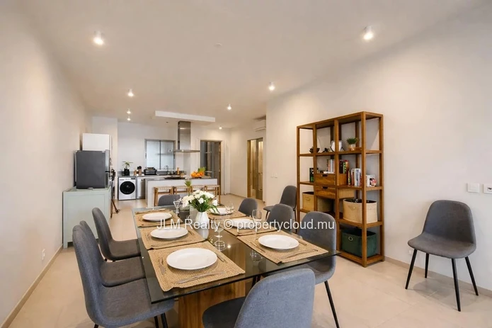 Elegant Beachfront Apartment for Rent in Pointe aux Piments, Mauritius