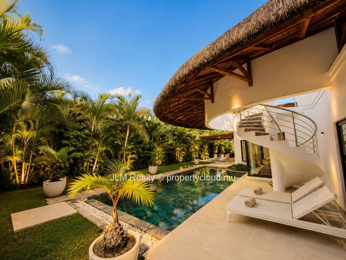 Furnished Villa with Private Pool for Long-Term Rent in Pointe aux Piments, Mauritius