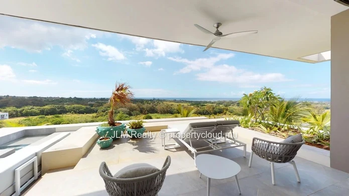 Villa de luxe avec sublime vue sur la mer à vendre à Bel Ombre, Île Maurice