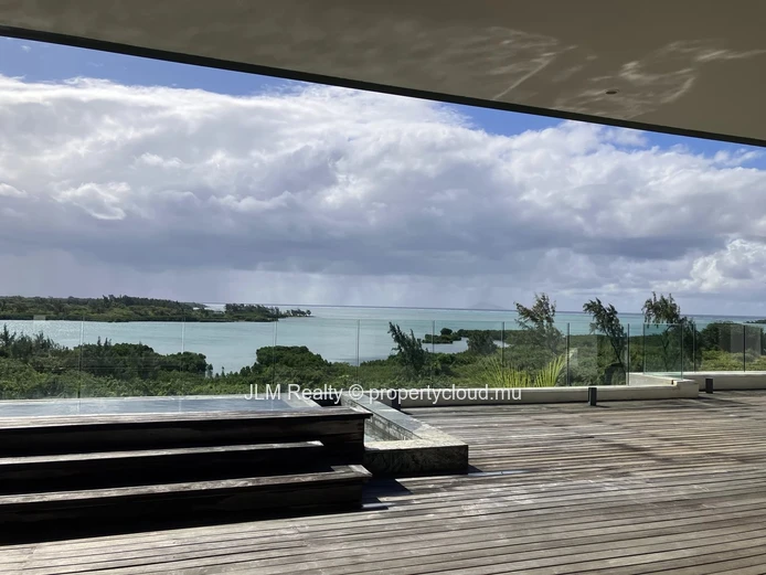 For Sale in St Antoine, Mauritius : Seafront Penthouse, 3 Bedrooms