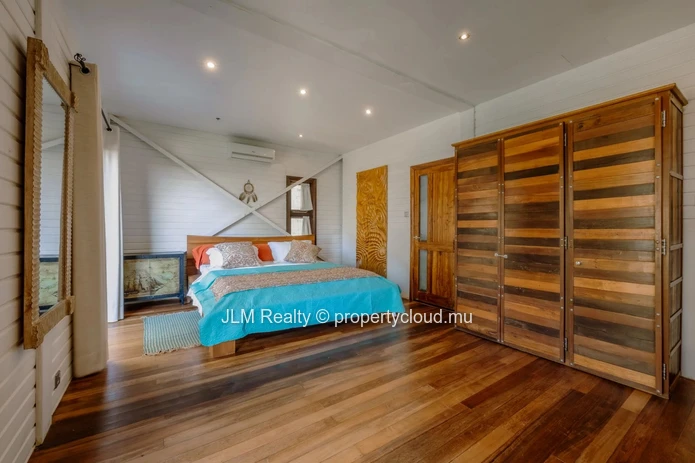 Exceptional Villa with Panoramic Views of the Lagoon and Le Morne for Sale in Rivière Noire, Mauritius