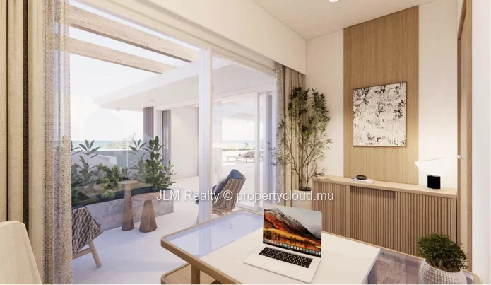 À vendre – Penthouse de prestige dans une résidence pied dans l’eau à Balaclava, île Maurice