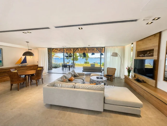 Superb Beachfront Villa for Sale in Black River, Mauritius