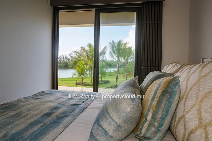 Charming Waterfront Duplex for Rent in Calodyne, Mauritius