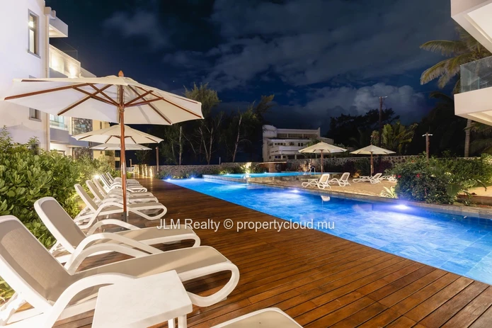 À vendre – Appartement neuf de 3 chambres les pieds dans l’eau, à Poste Lafayette, île Maurice