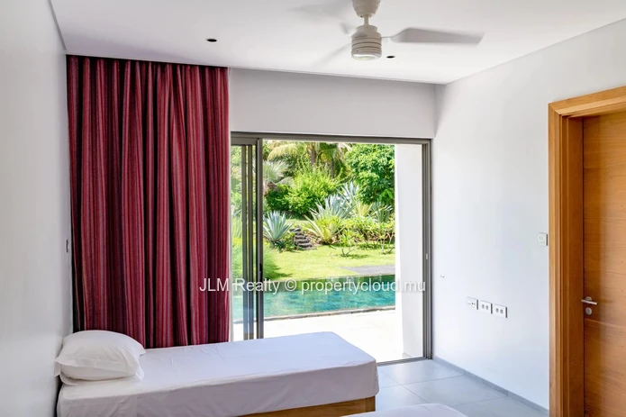 Elegant Balinese Villa with a Stunning Pool for Sale on the East Coast of Mauritius.