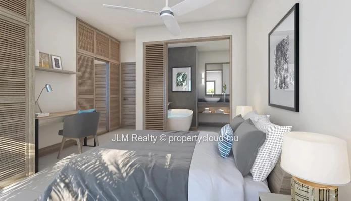 New 2-Bedroom Penthouse with Private Rooftop for Sale in Pointe aux Canonniers, Just Steps from the Beach – Mauritius