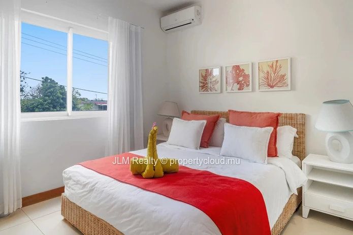 Appartement à louer à Cap Malheureux, Île Maurice – Résidence pieds dans l’eau avec vue sur la mer et les îles du Nord