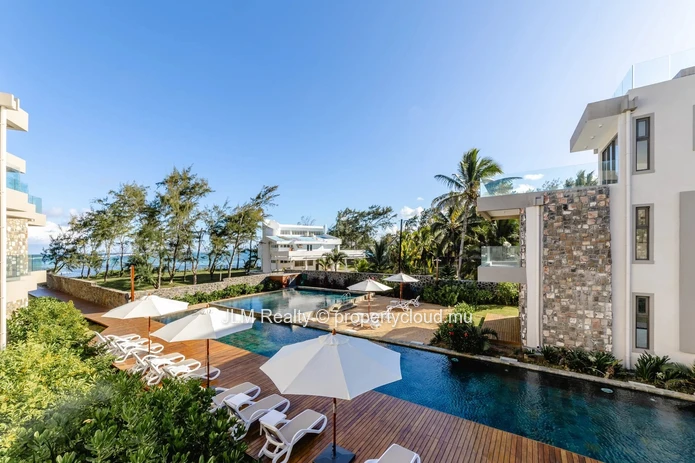 À vendre – Appartement neuf de 3 chambres les pieds dans l’eau, à Poste Lafayette, île Maurice
