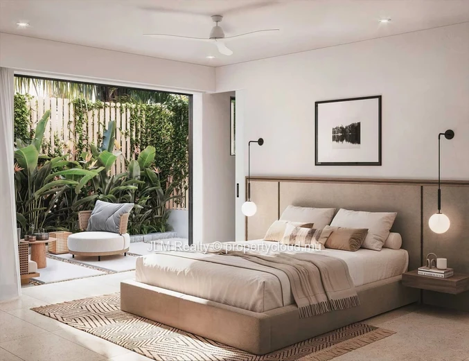 Appartement en rez-de-jardin dans un cadre paisible à vendre à Rivière noire, Île Maurice