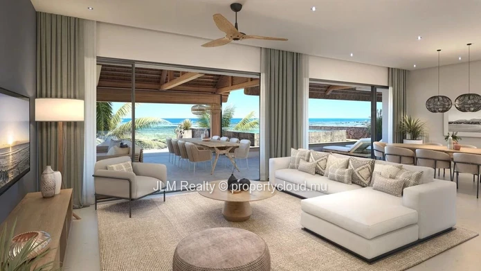 À vendre – Appartement d’exception pieds dans l’eau à Tamarin, Ile Maurice