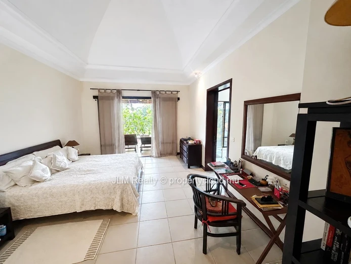 For Rent : Prestigious 4-Bedroom Villa with Pool on Large Plot, Tamarina, Mauritius