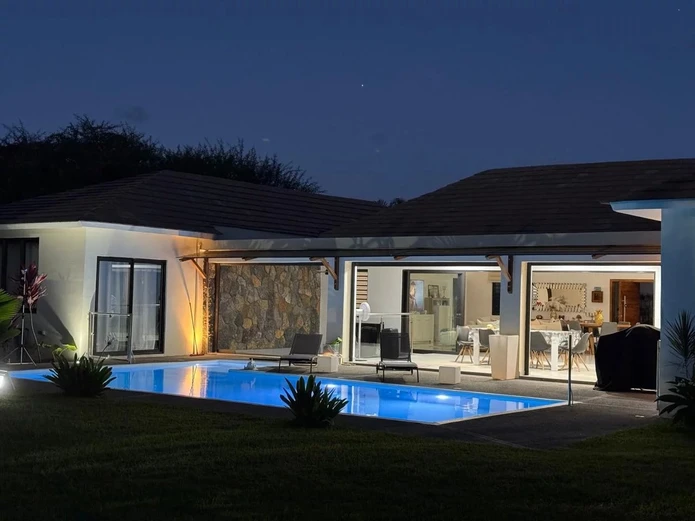 Stunning Villa for Sale in a Secure Estate in the Heart of Tamarin, Mauritius