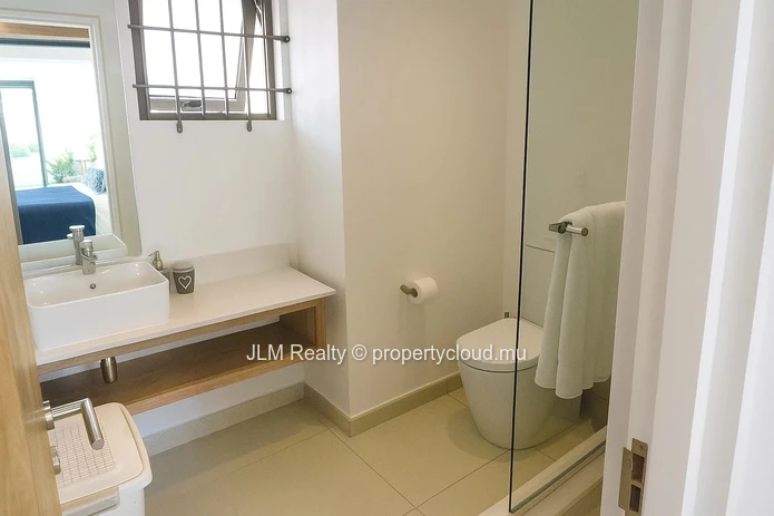 Charming Waterfront Duplex for Rent in Calodyne, Mauritius