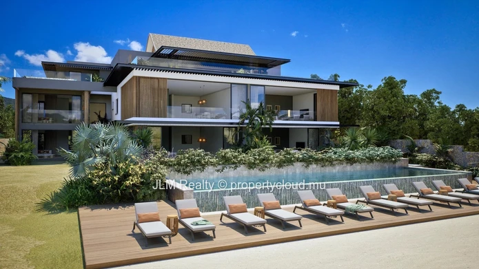 À vendre : Appartements contemporains en bord de mer à Rivière Noire, Île Maurice