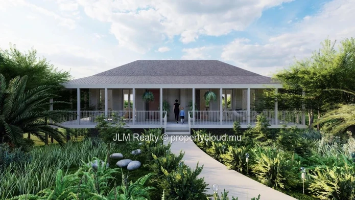 À vendre : Magnifique villa bioclimatique avec vue mer à Baie du Cap, Île Maurice