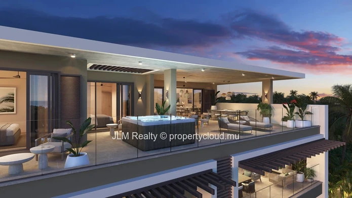 Penthouse d'Exception avec Vue Mer à Vendre à Roches Noires au Nord-Est de l'Île Maurice