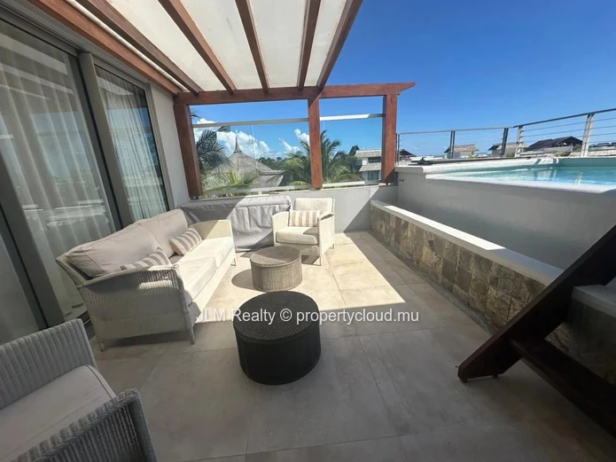 Superb penthouse for rent in the marina in Black River, Mauritius