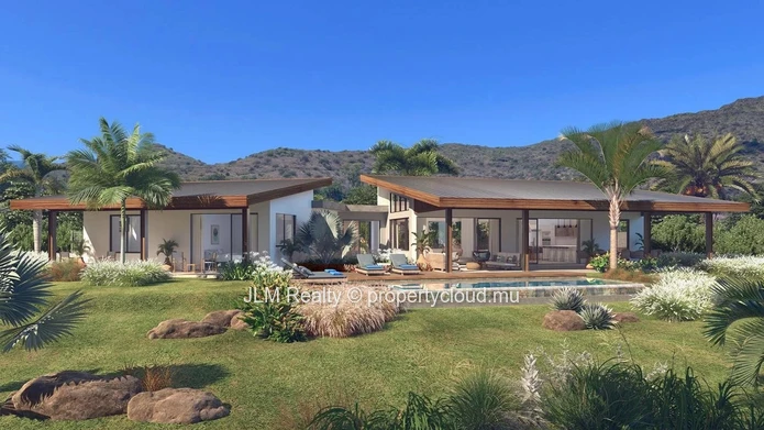 À vendre, prestigieuse villa au sein d’un nouveau resort éco-responsable à Tamarin, Île Maurice