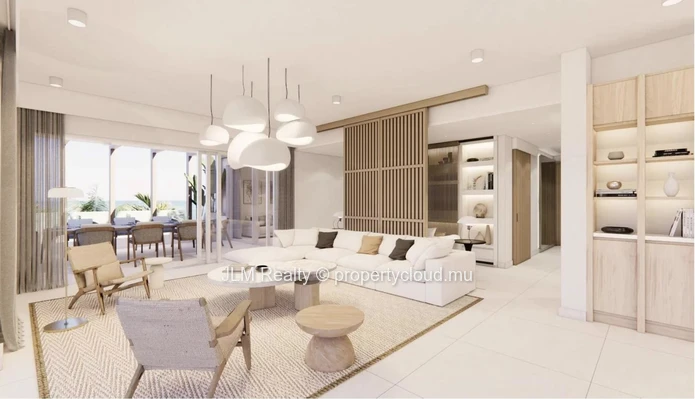 À vendre – Penthouse de prestige dans une résidence pied dans l’eau à Balaclava, île Maurice