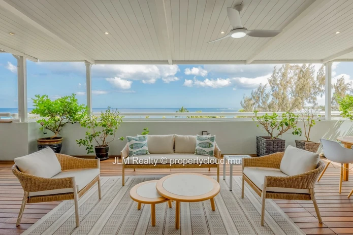 For Sale in Tamarin, Mauritius: Penthouse with Panoramic Sea View and Private Pool