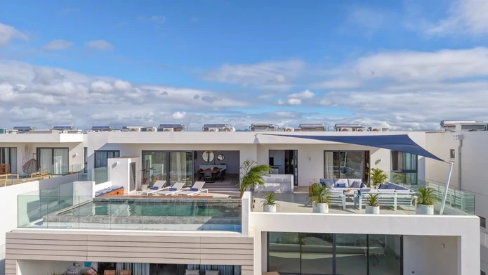 Luxury penthouse with sea view for sale in Grand Gaube, Mauritius