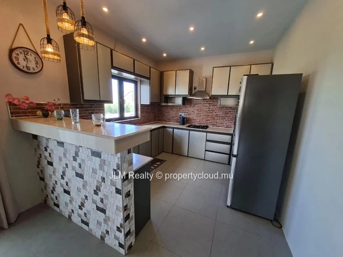 Contemporary Villa for Long-Term Rent in a Secure Estate in Flic en Flac, Mauritius