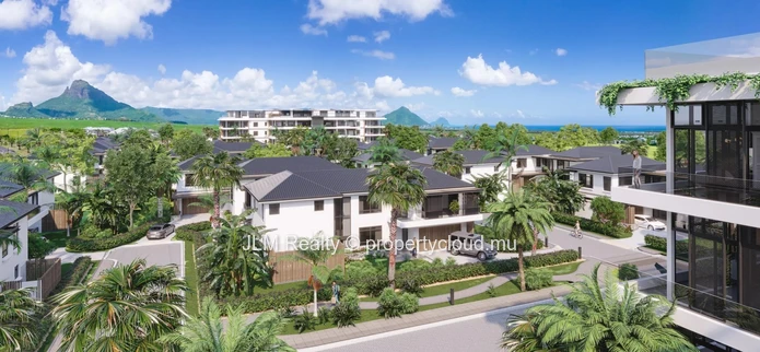 Magnifique villa de 4 chambres avec piscine privative à vendre dans une résidence à Cascavelle, Île Maurice